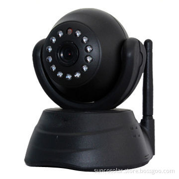 Pan & tilt baby monitor IP camera, support motion detection and email alert
